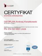 GEOPLAN poczatkowa 9001 2016