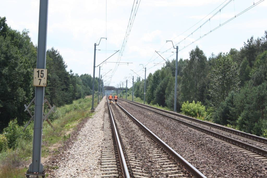 CMK - Podbicie toru nr 1 i 2, LK nr 4