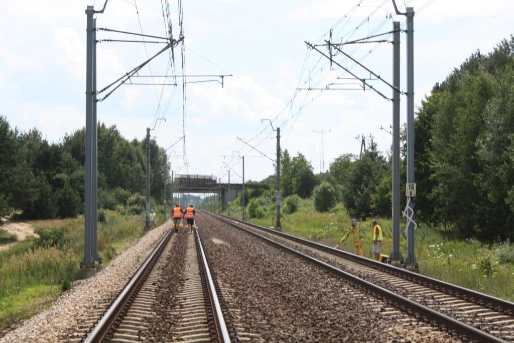CMK - Podbicie toru nr 1 i 2, LK nr 4