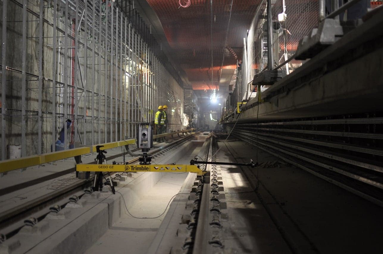 II Linia Metra w Warszawie - odcinek centralny